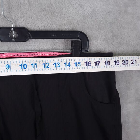 Koi Lite Scrub Pants Womens Large Black Slim Fit Mechanical Drawstring Pockets - Picture 5 of 16